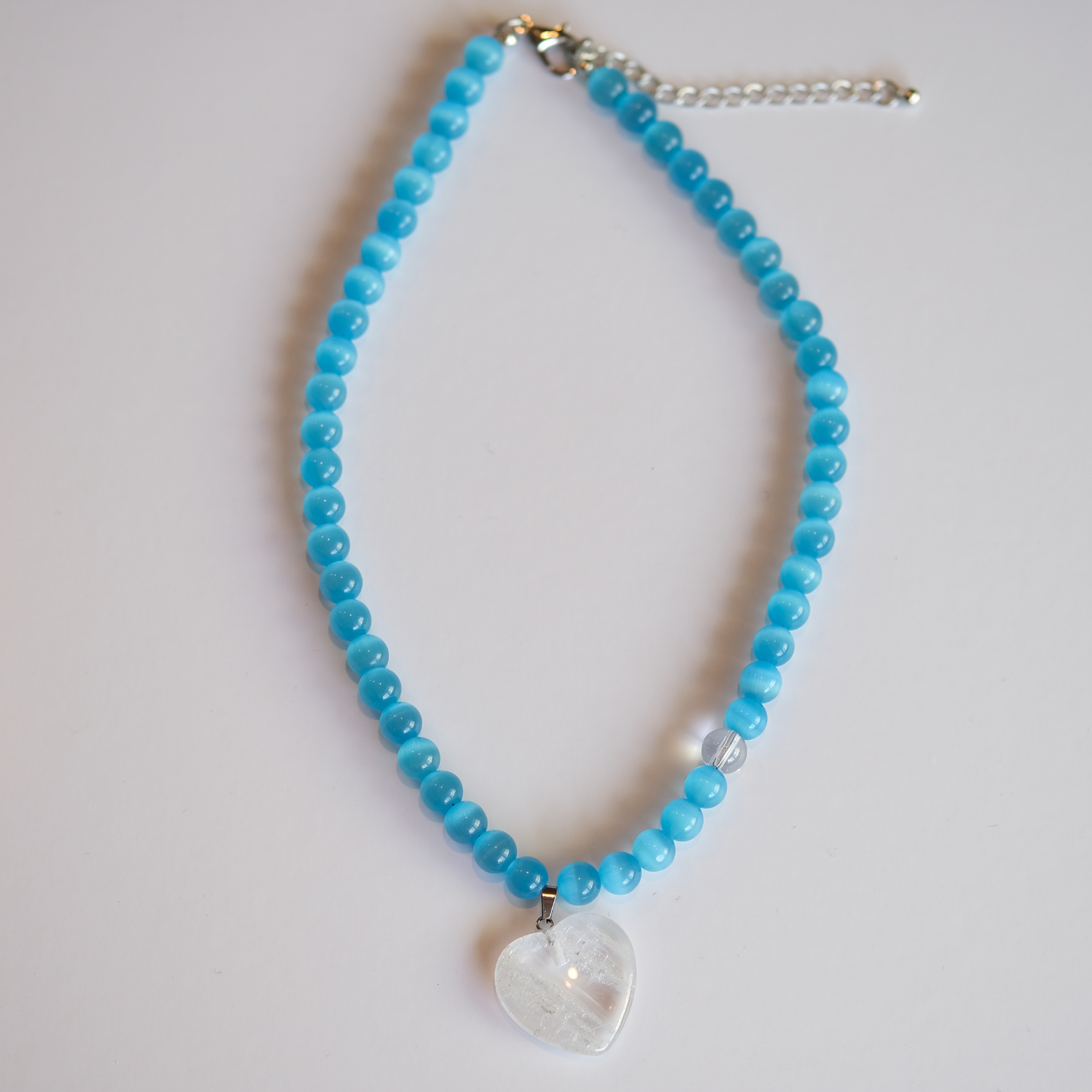 7mm Heart Pendant Necklace