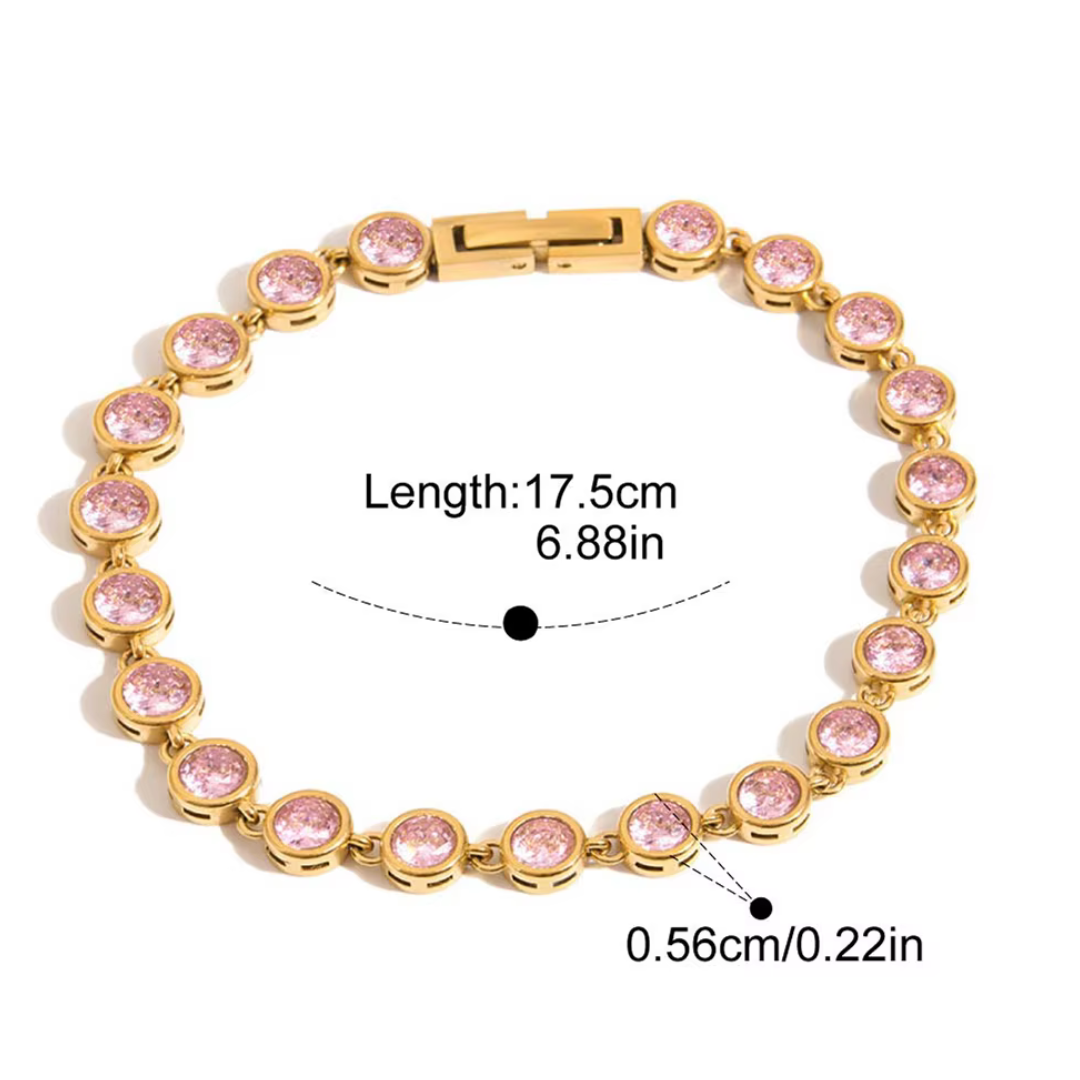 PREORDER: TENNIS BRACELETS Gold