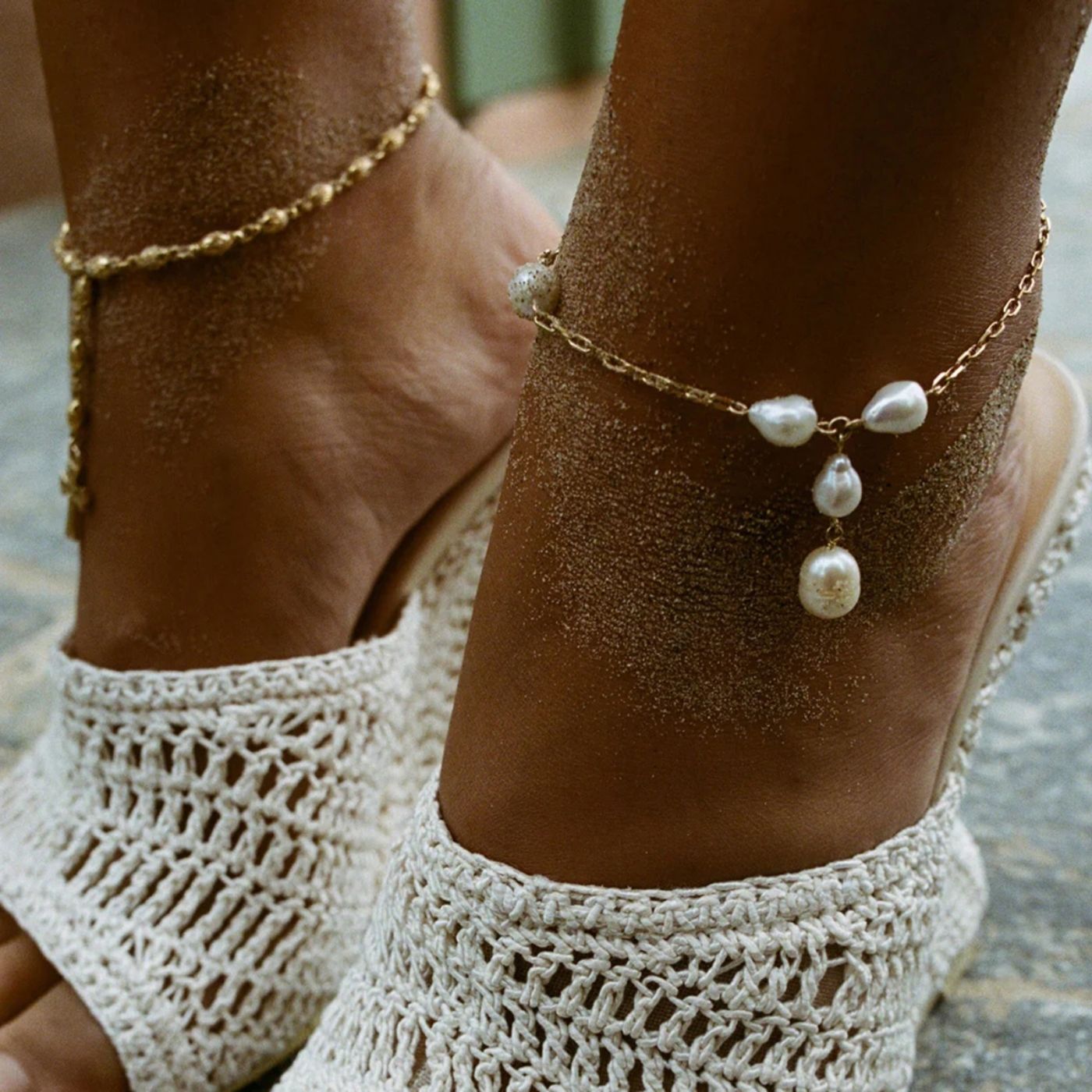 Pearl Anklet