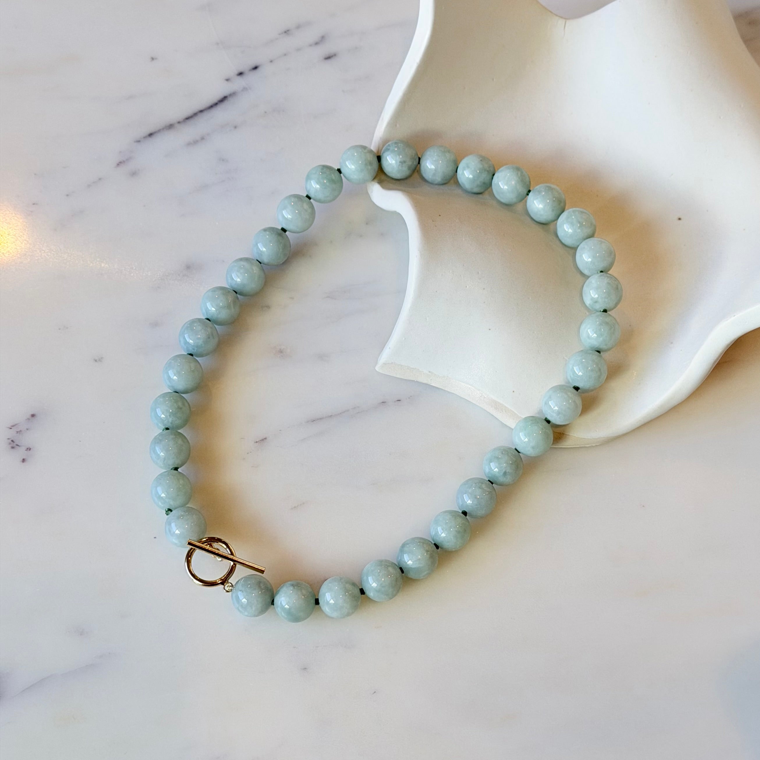 The Heart-Chakra Silk Necklace