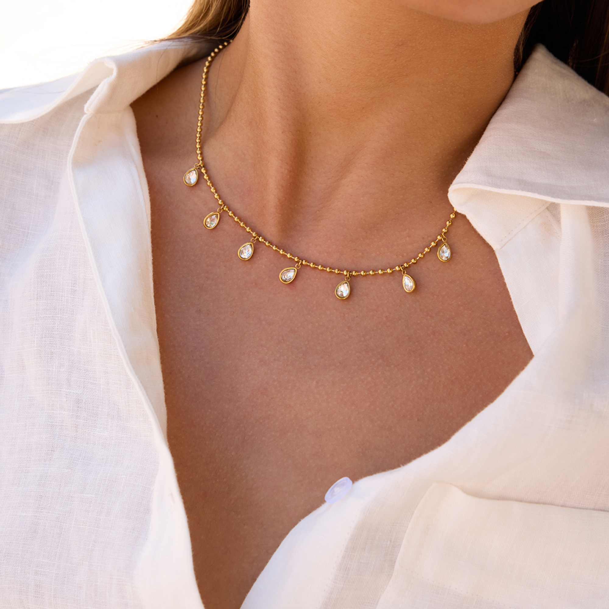 Pre-Order: Oval Teardrop Pendants