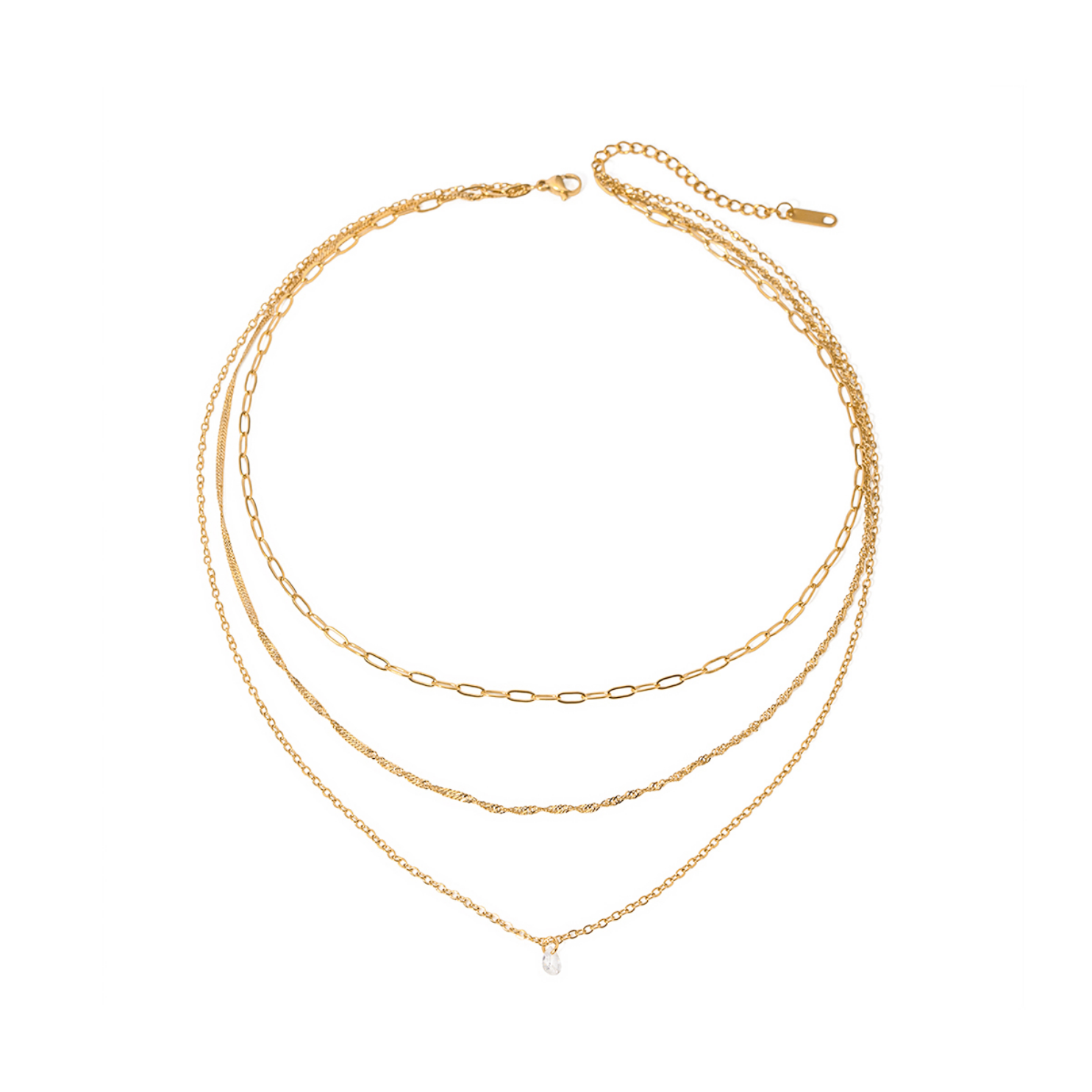 PREORDER: 3 LAYERS NECKLACE