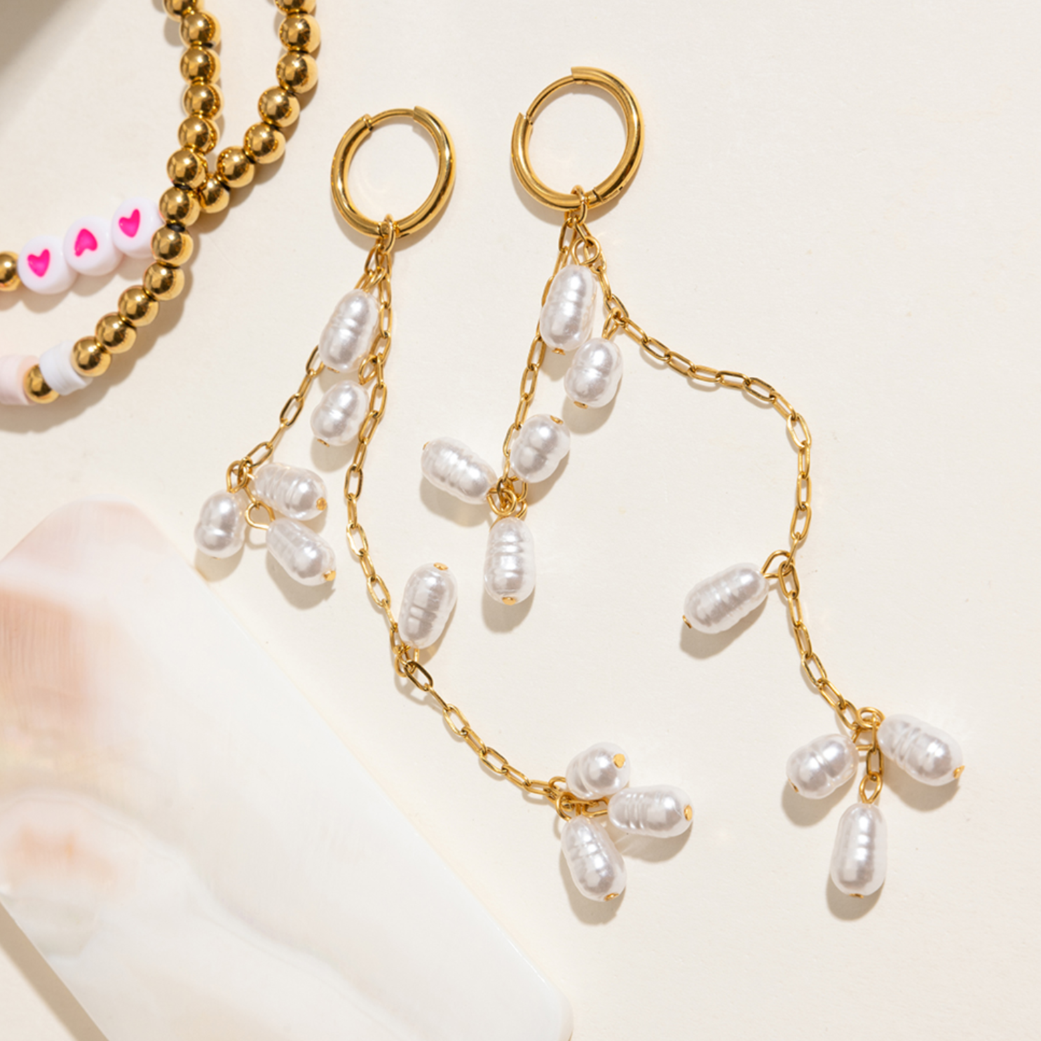 Preorder: Pearl Tassel Earring