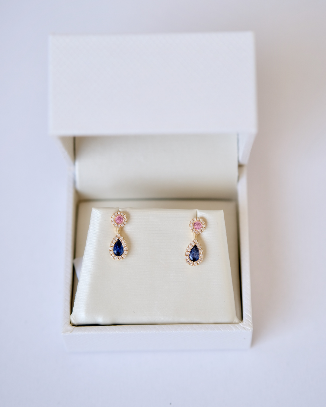 Sapphire Diamond Drops