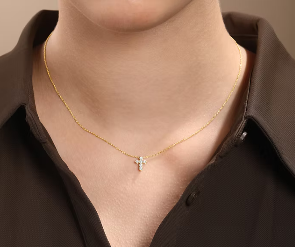 Mini Diamond Cross