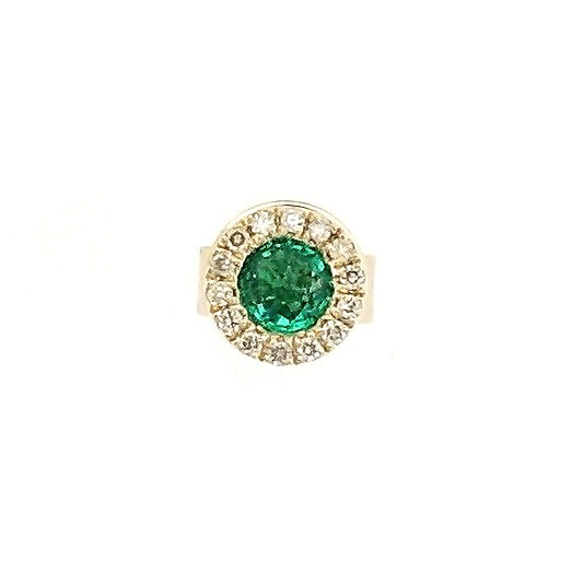 Natural Emerald Studs