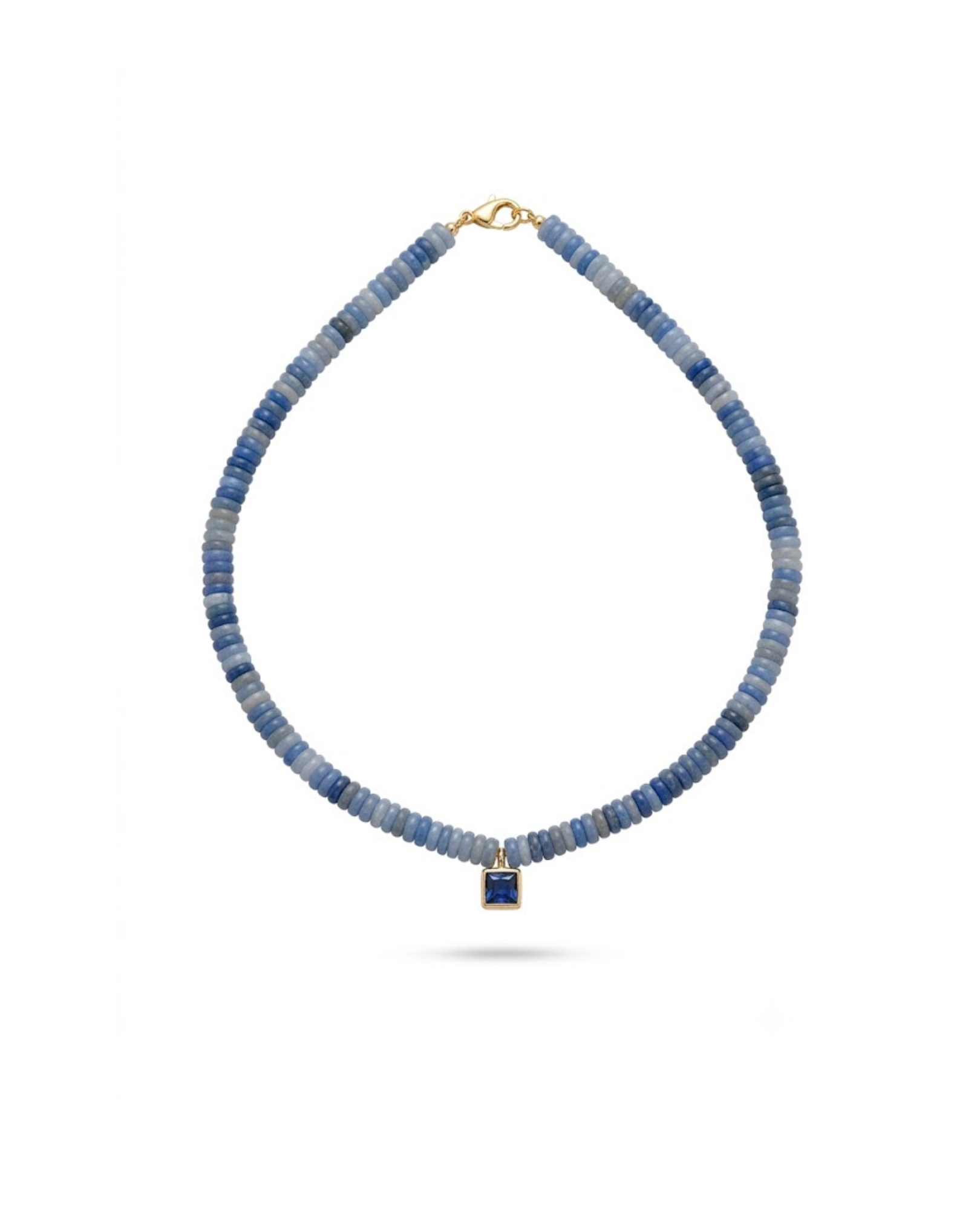 Esferico Blue Lace Agate Necklace