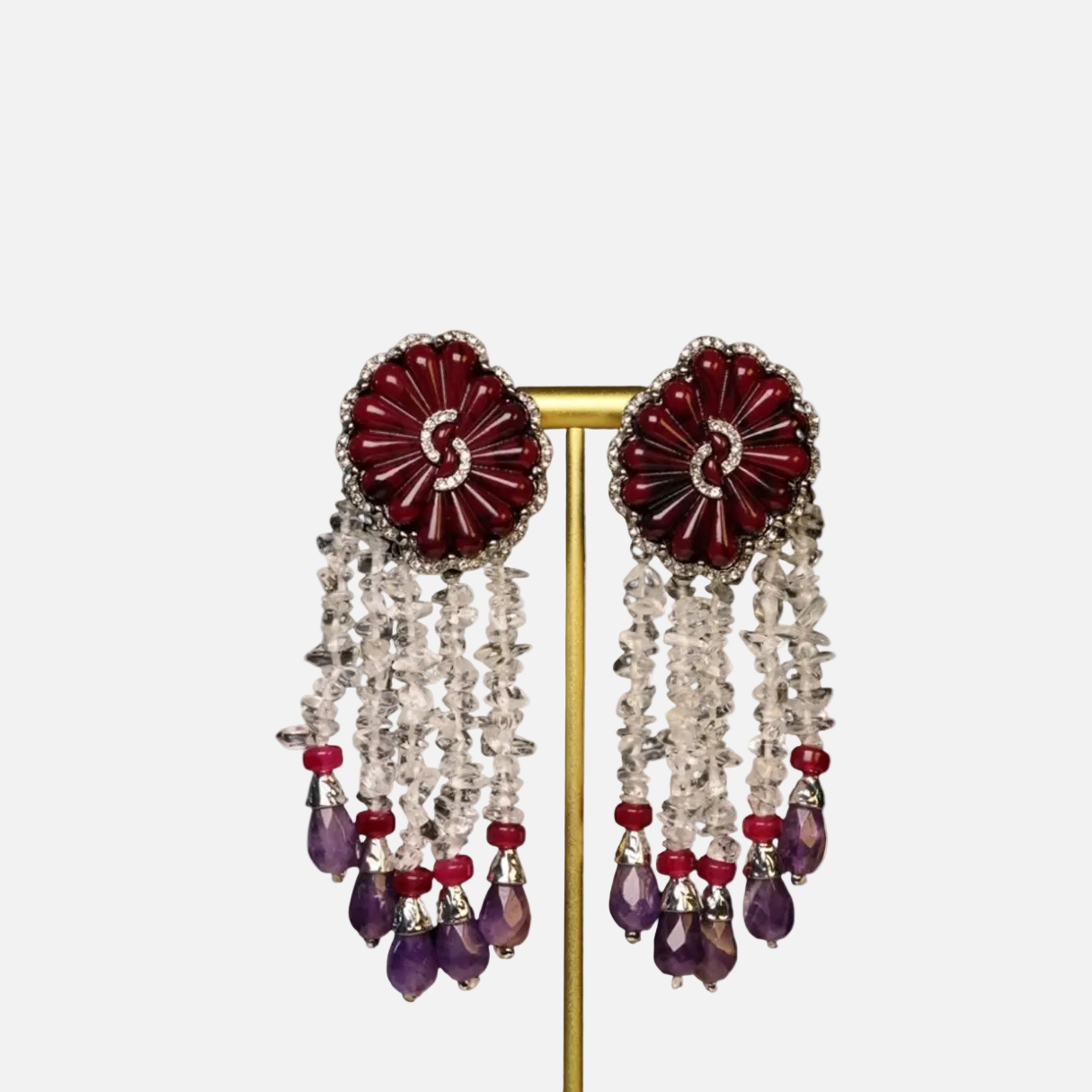 Andrea Beaded Tassel Drop