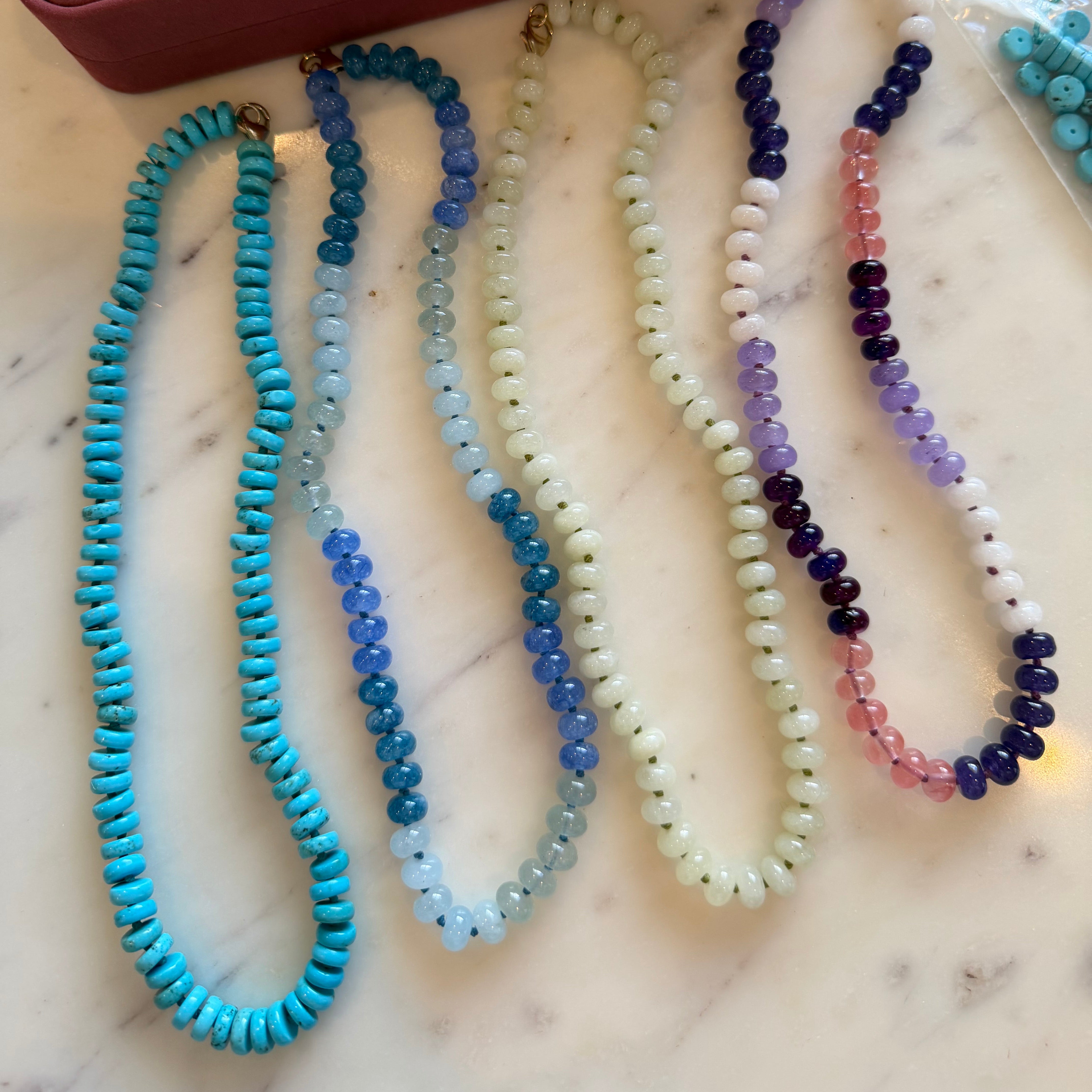 Mixed Jade Necklaces
