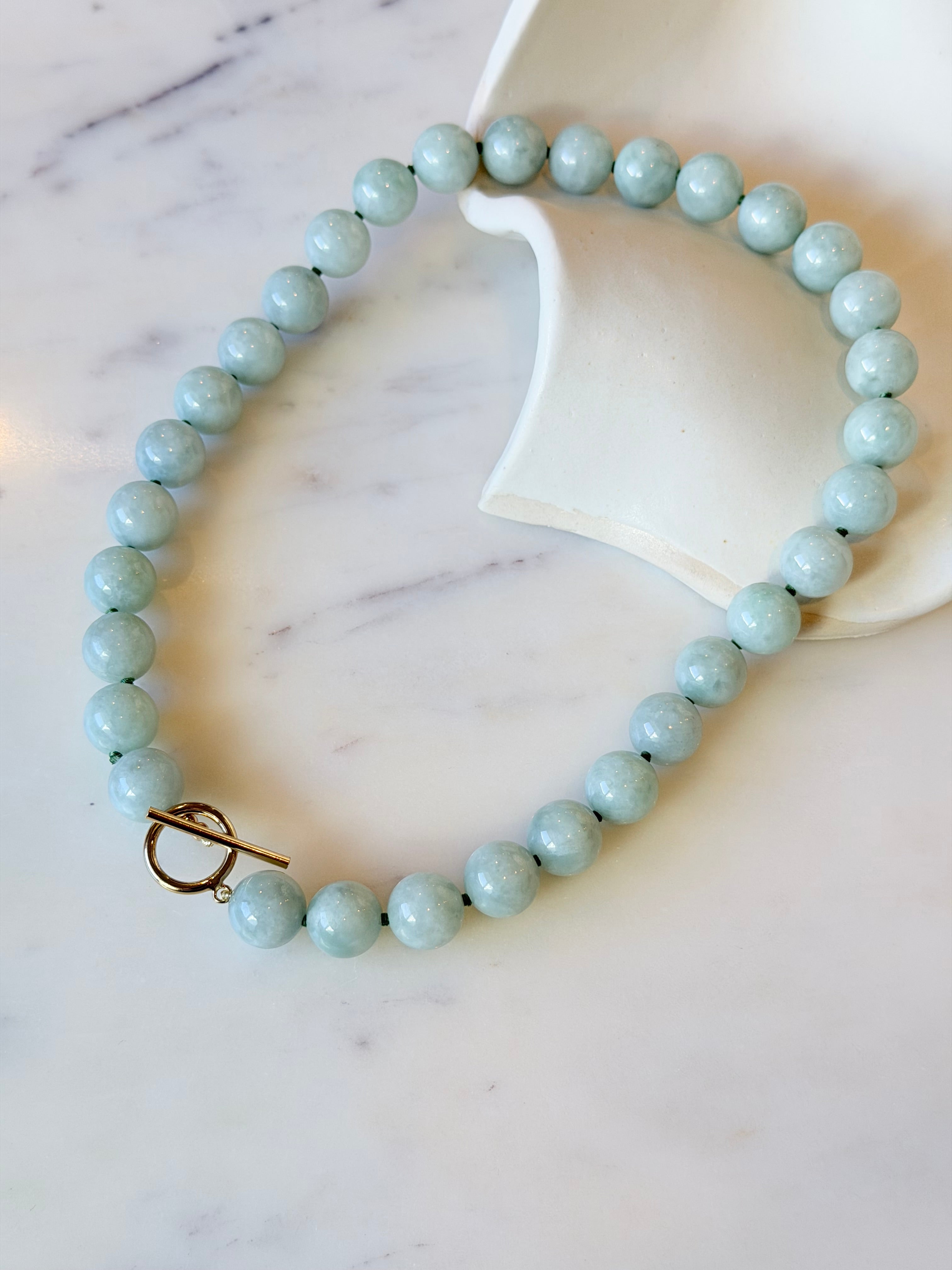 The Heart-Chakra Silk Necklace