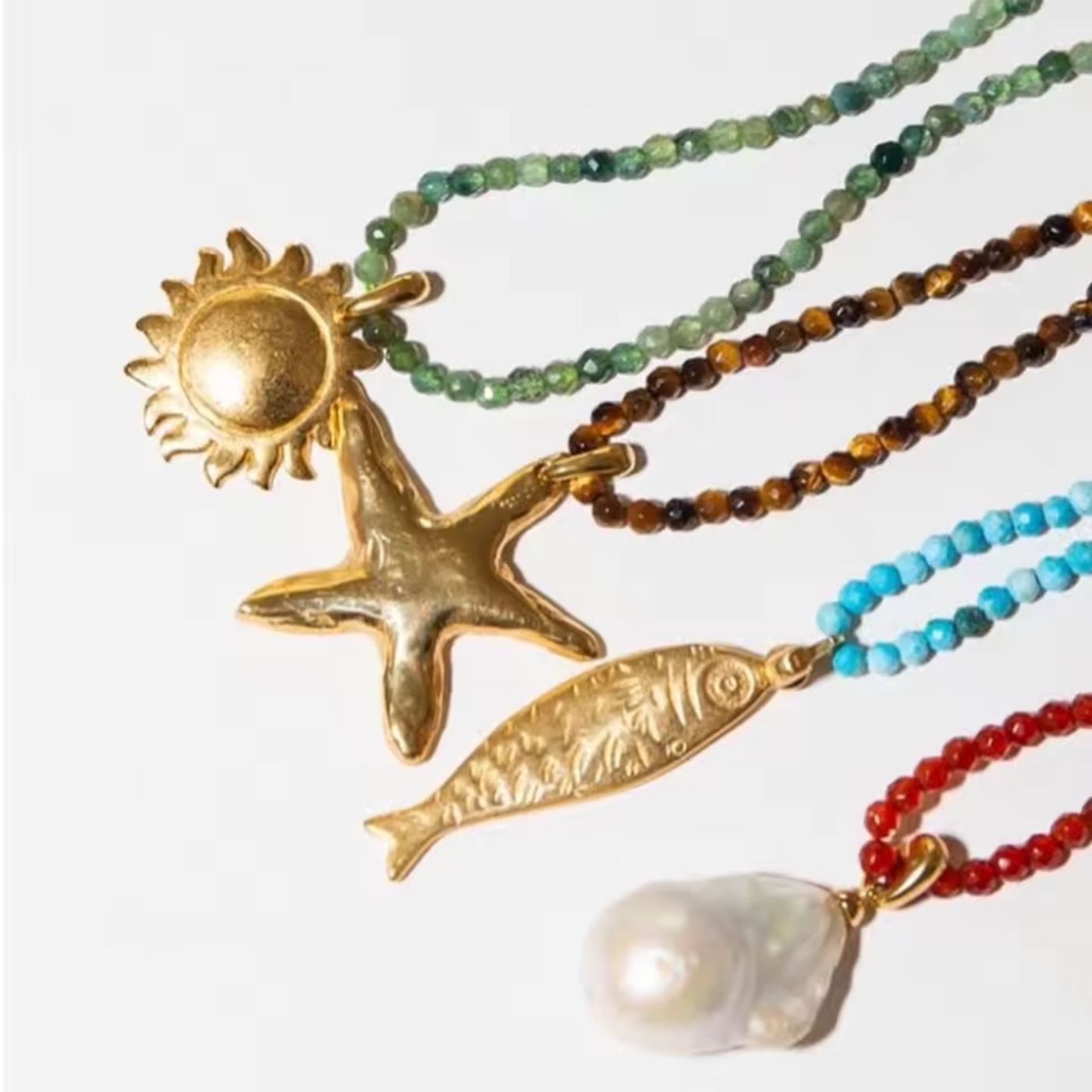 Natural Stones Necklace