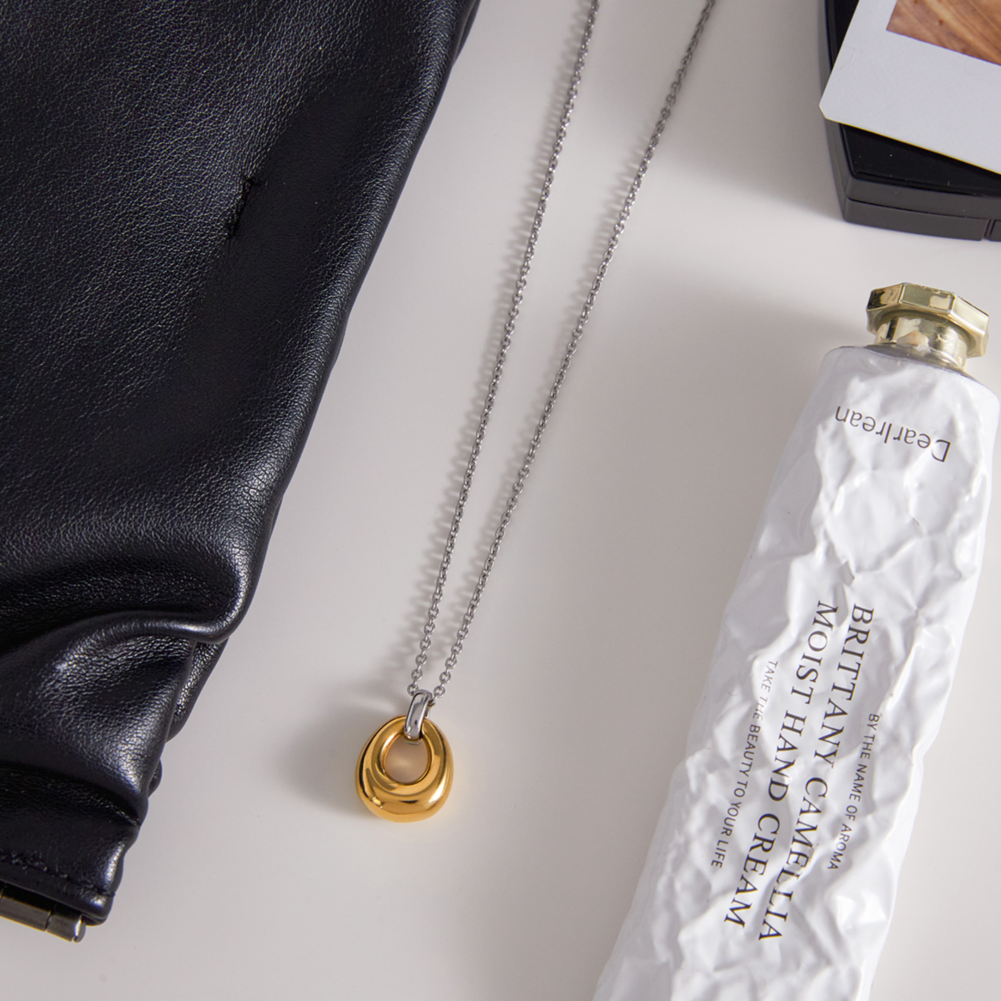 Pre-Order: Two Tone Hoops Pendants