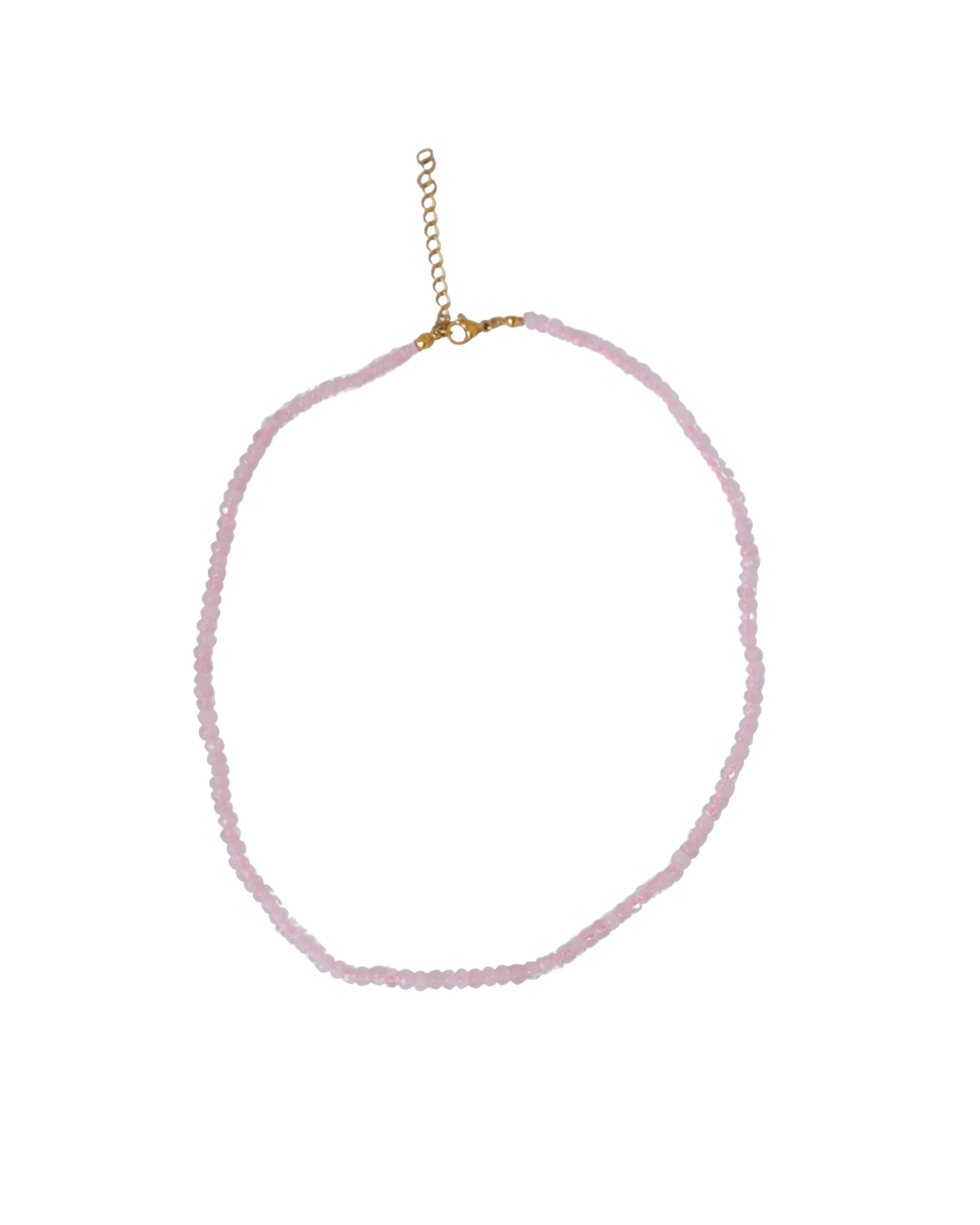 Dainty Rose Quartz Necklace