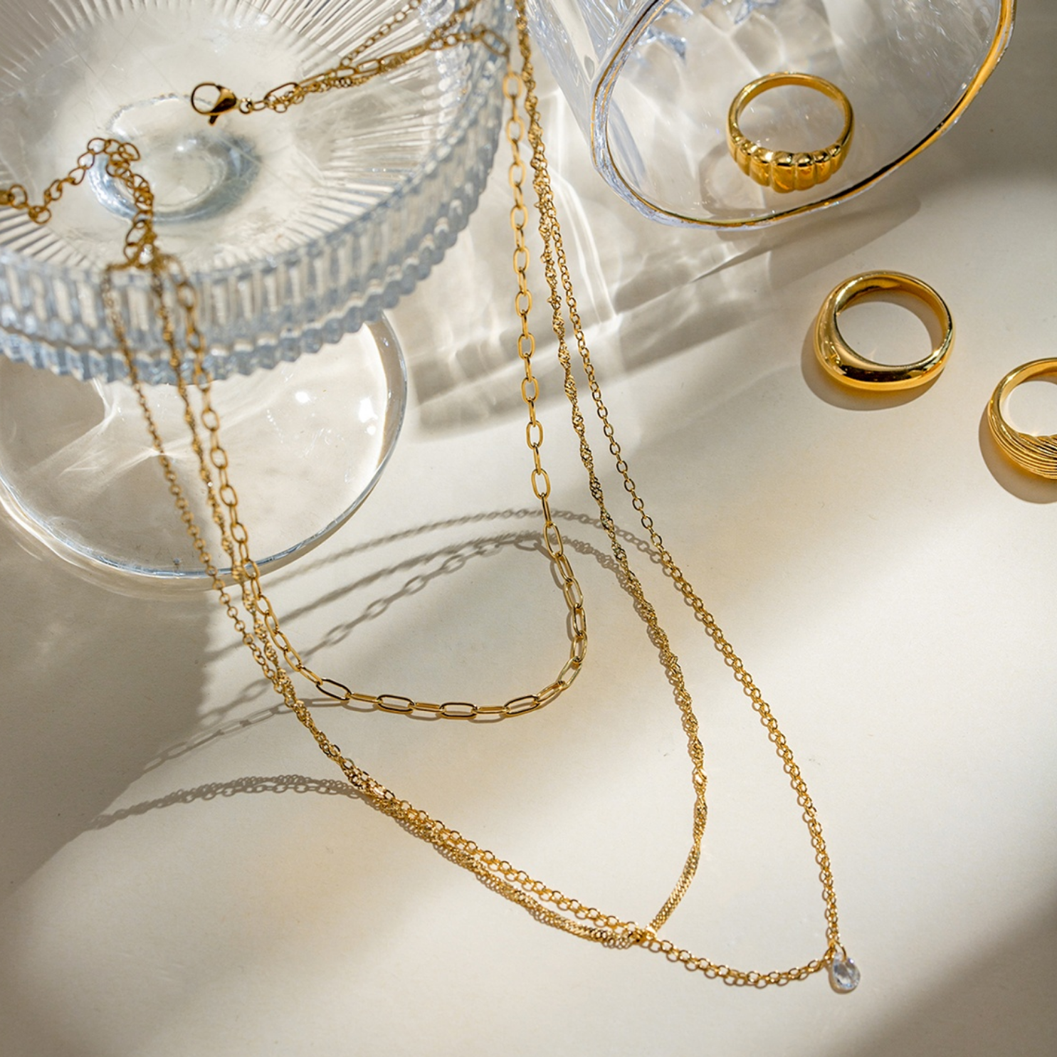 PREORDER: 3 LAYERS NECKLACE