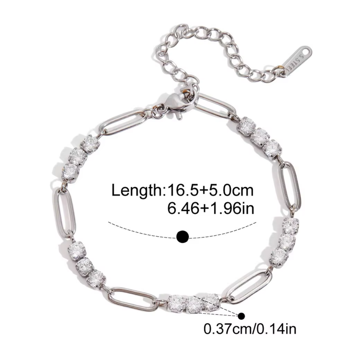 PREORDER: TENNIS BRACELETS Silver