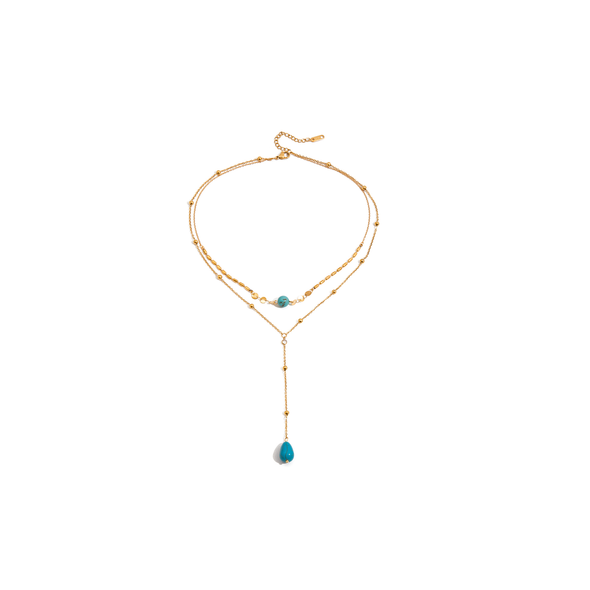 PREORDER: Turquoise Lariat set