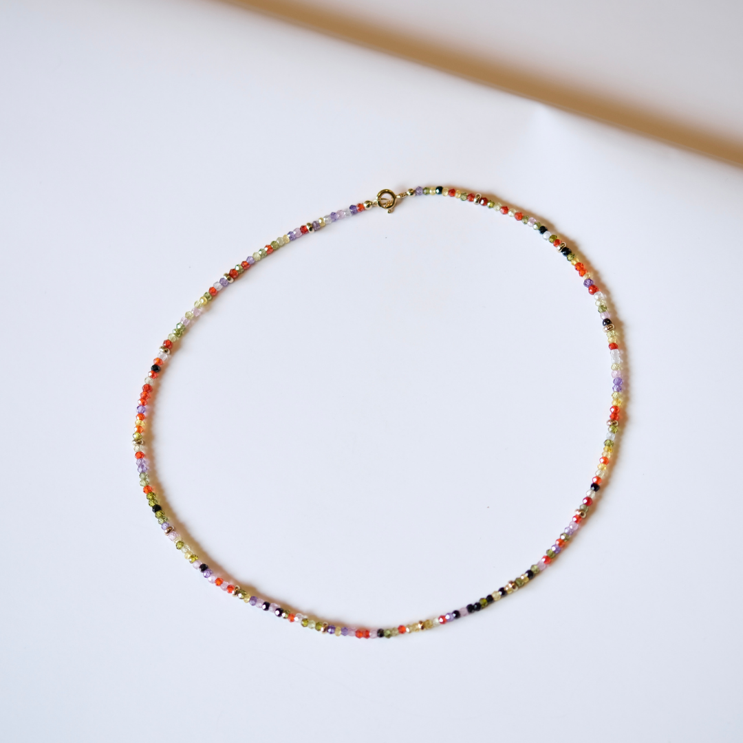 Dainty Rainbow Choker
