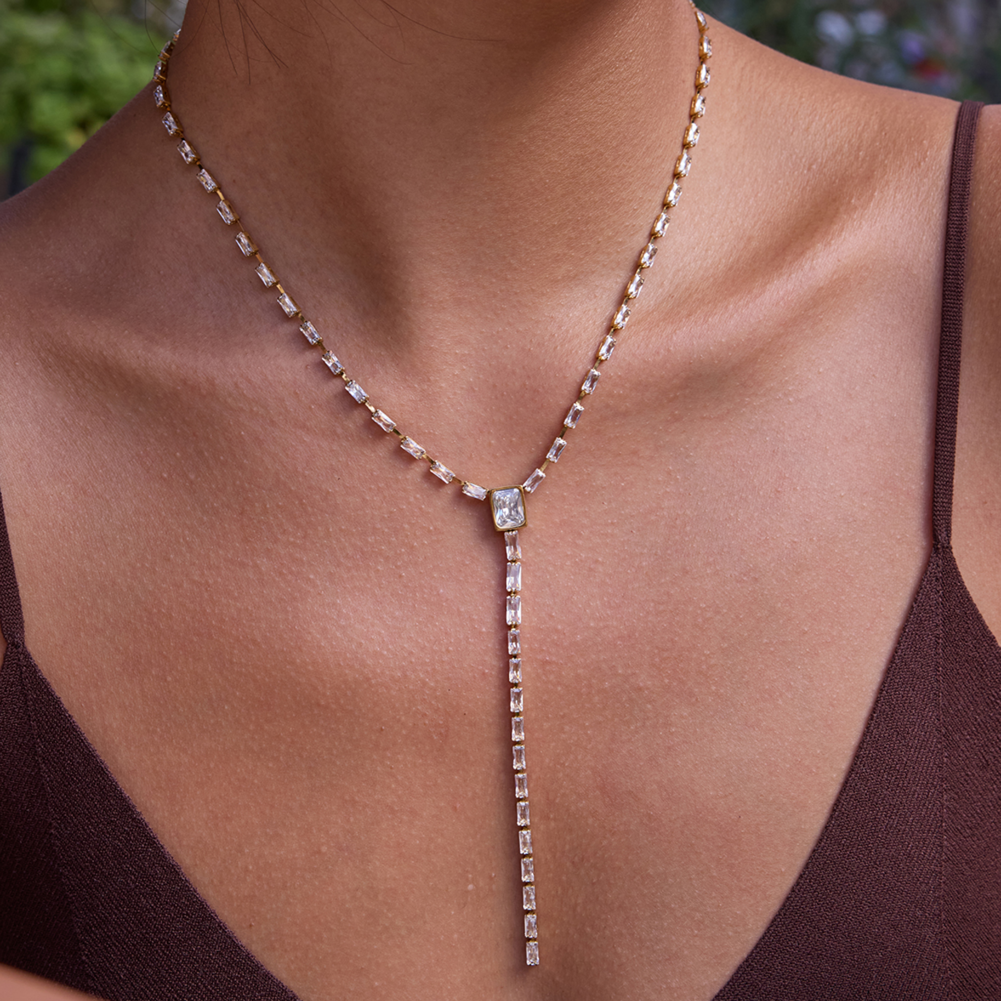 PREORDER:ZIRCONIA LARIAT