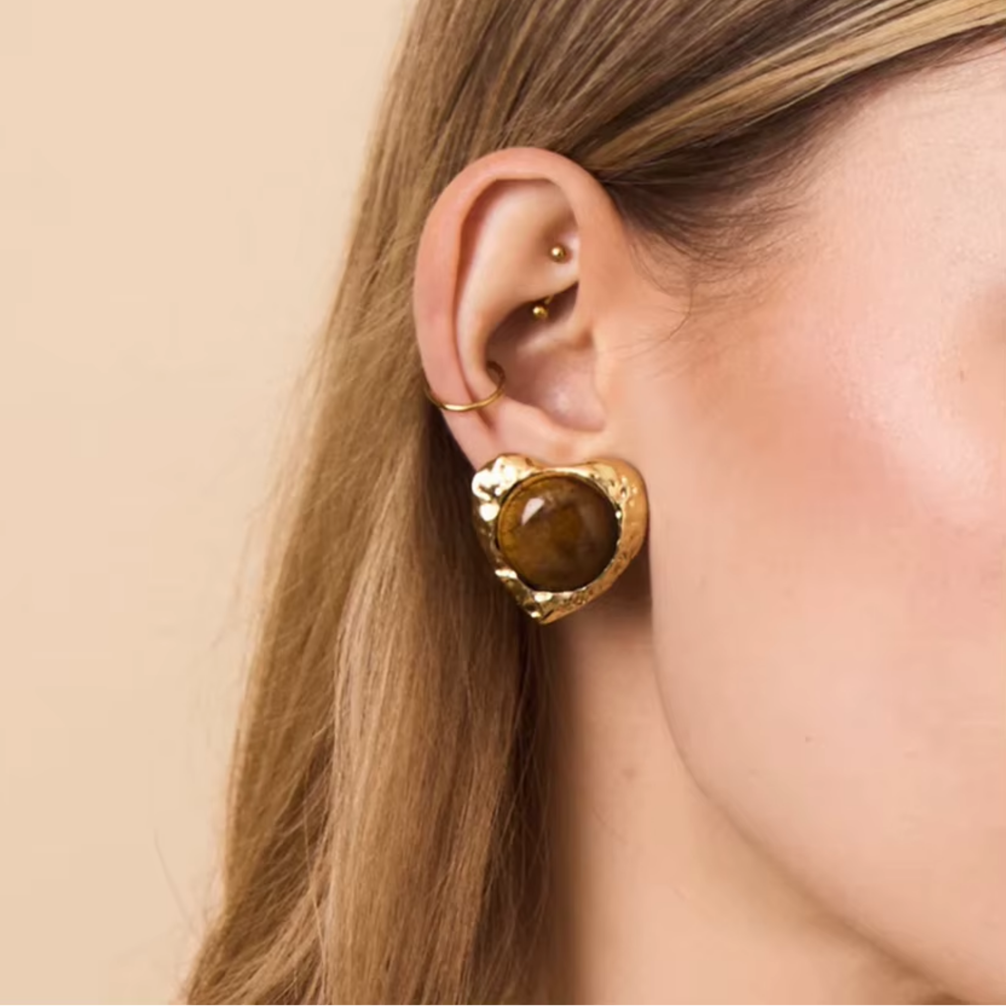 Pre-Order Tigers Eye Studs