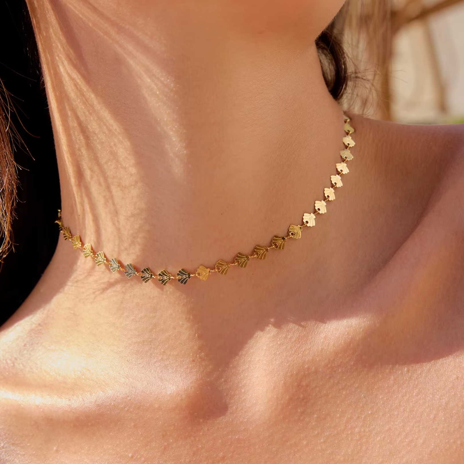 Preorder: Shell Flat Choker
