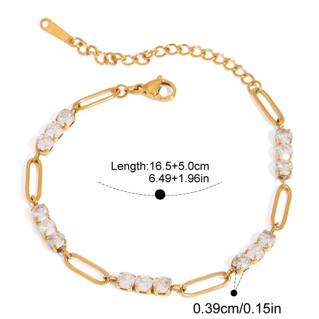 PREORDER: TENNIS BRACELETS Gold