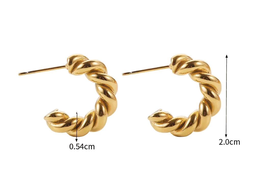 Trenza Hoops