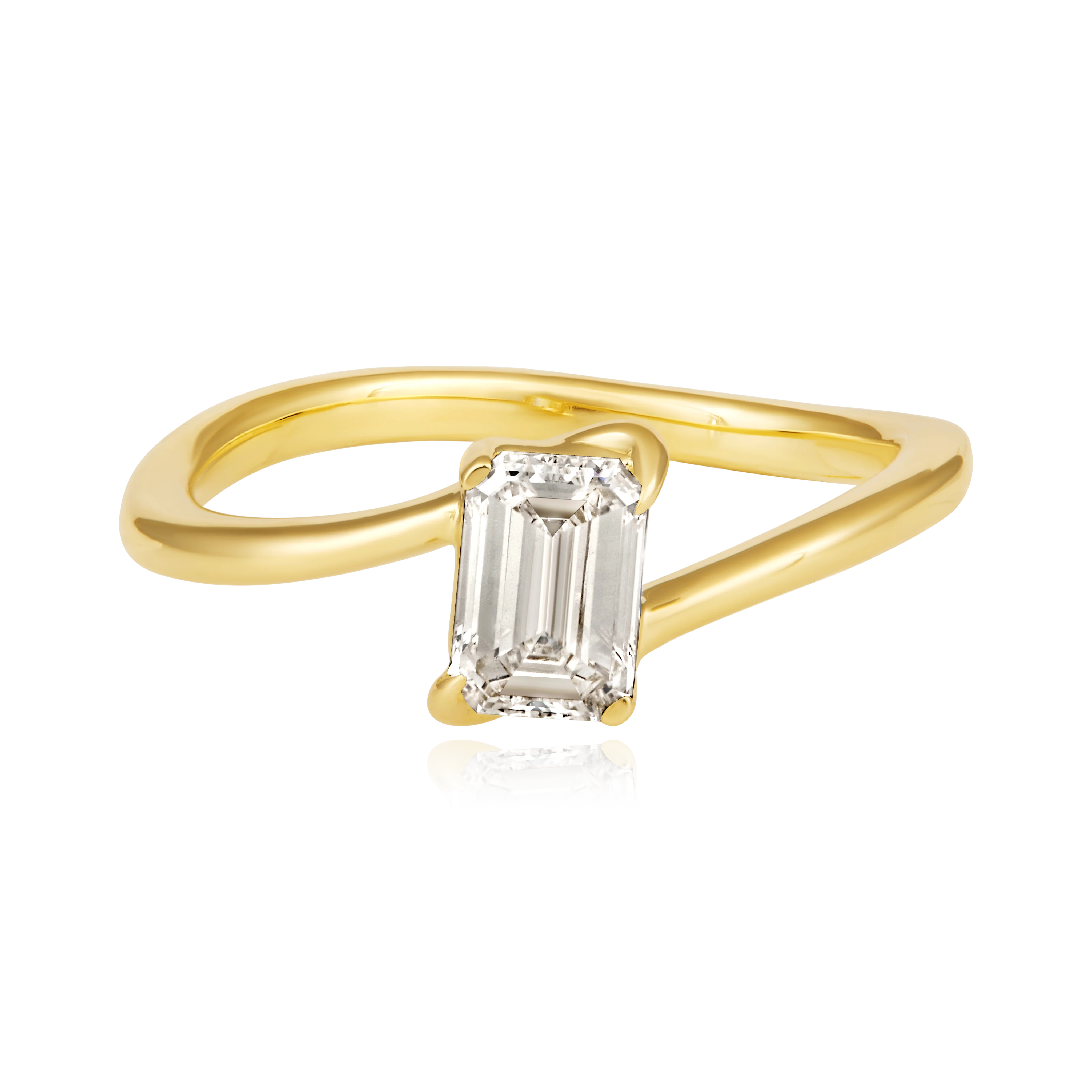 Emerald Wrap Ring