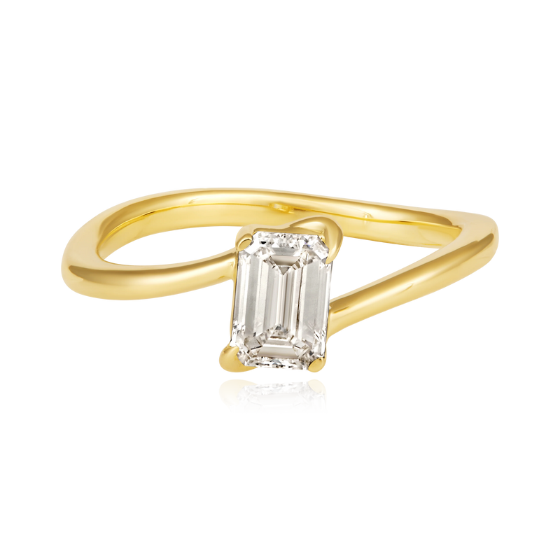 Emerald Wrap Ring