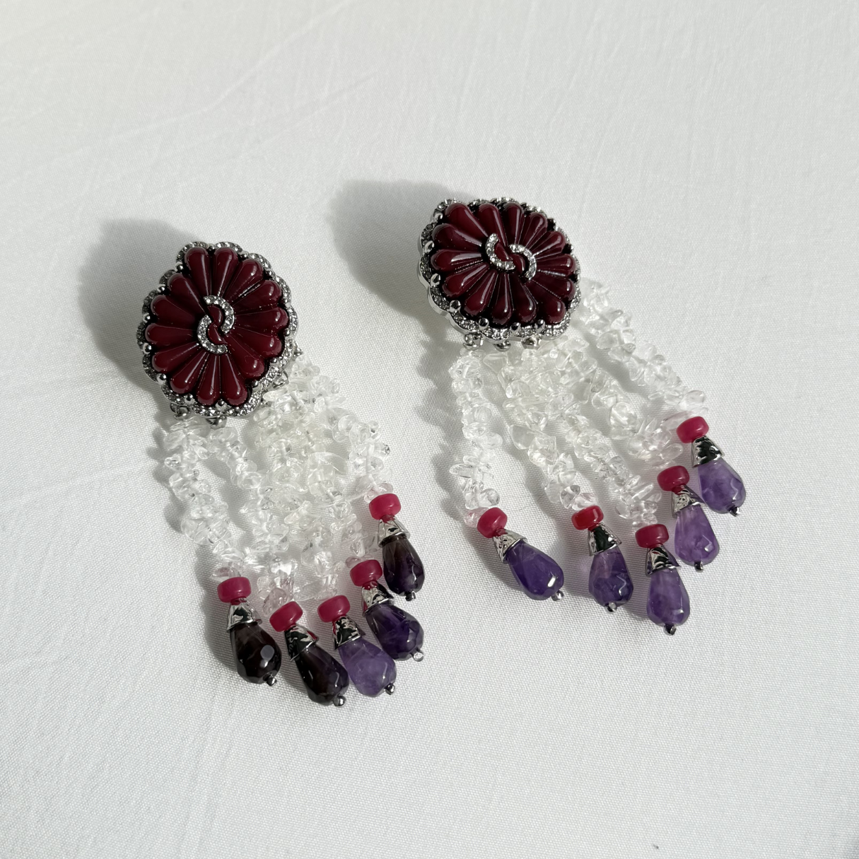 Andrea Beaded Tassel Drop