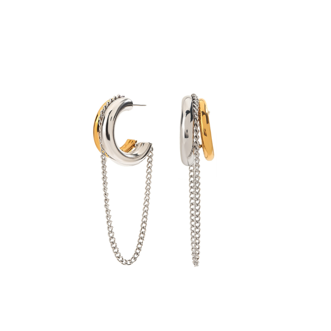 Hoops with Chains