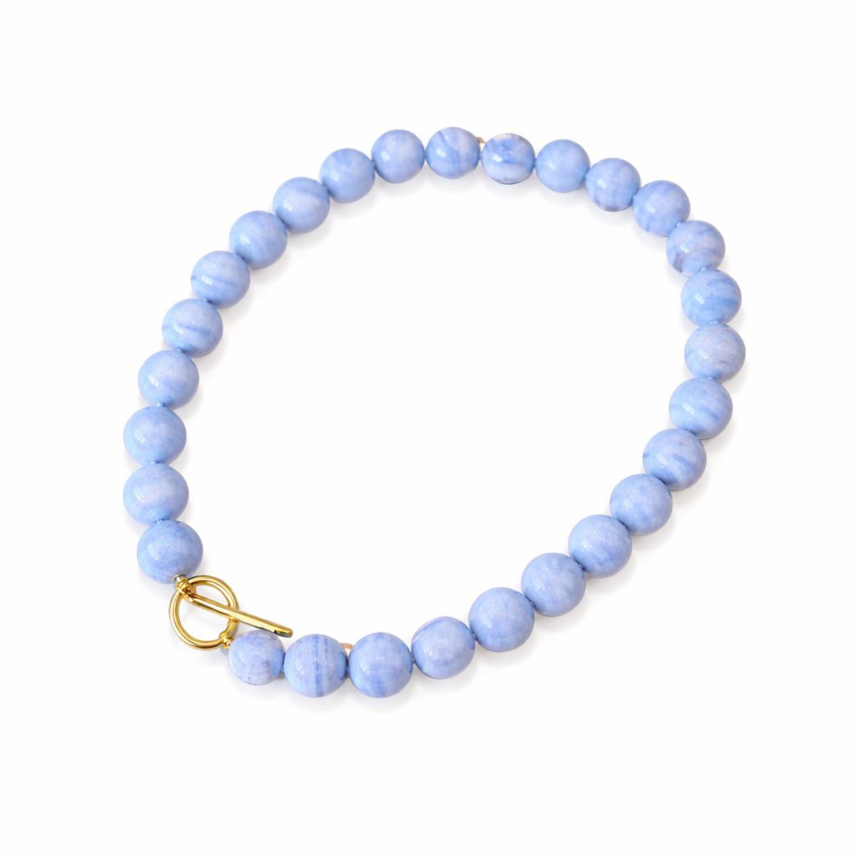 16mm Blue Lace agate