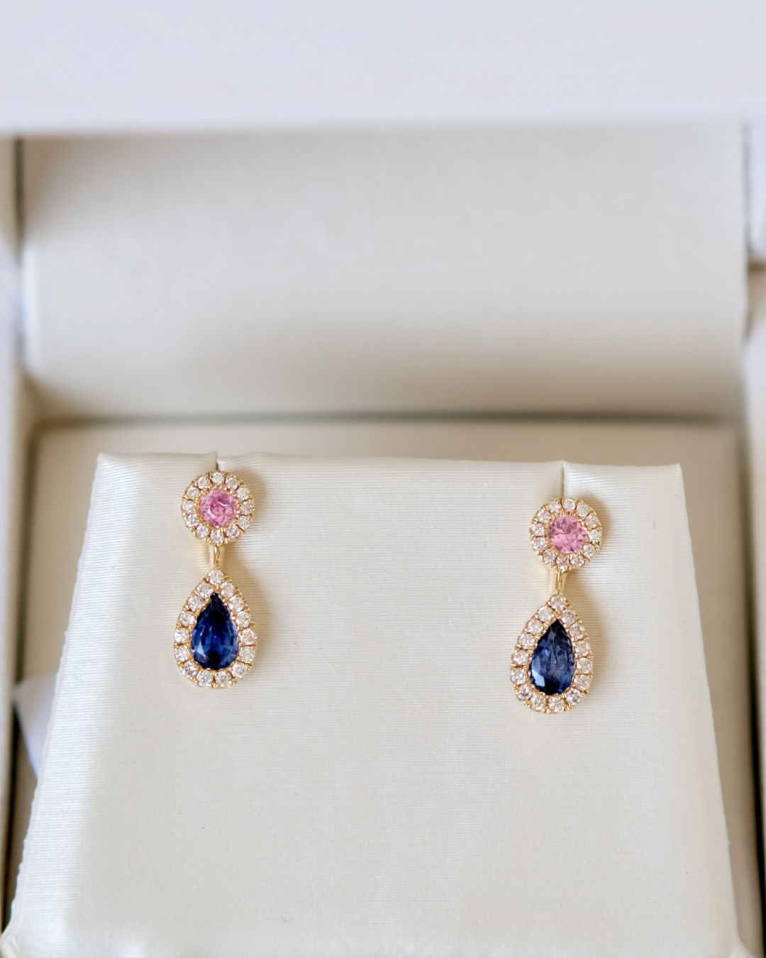 Sapphire Diamond Drops