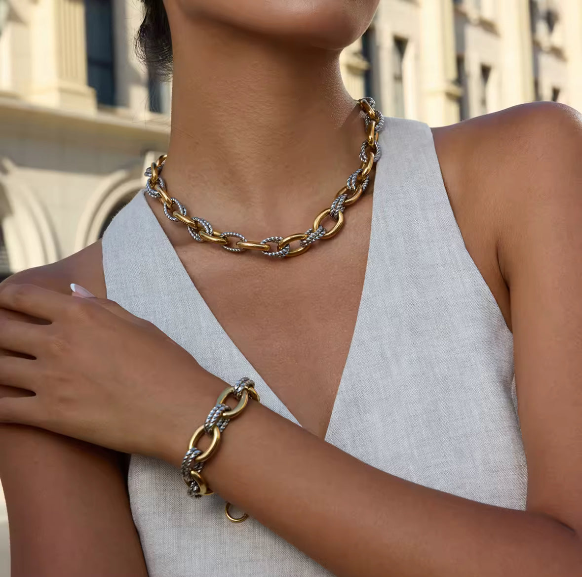 PREORDER: Oval braid links