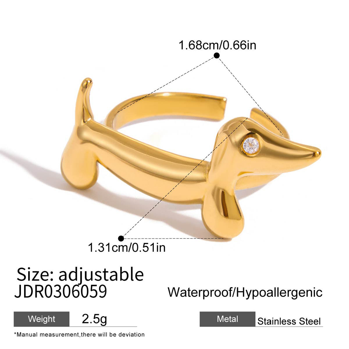 dachshund dog Ring