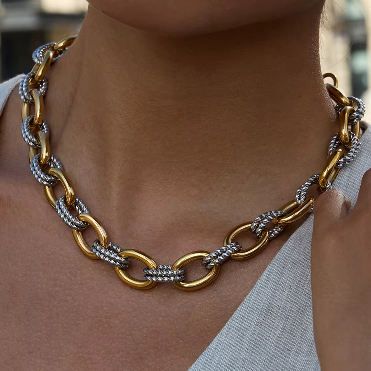 PREORDER: Oval braid links