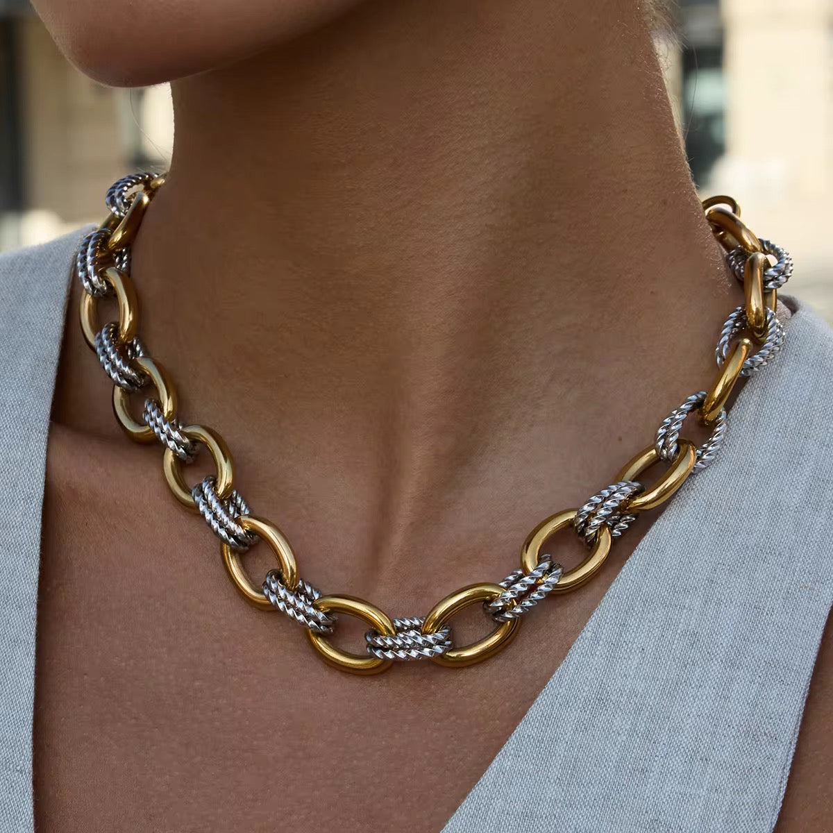 PREORDER: Oval braid links