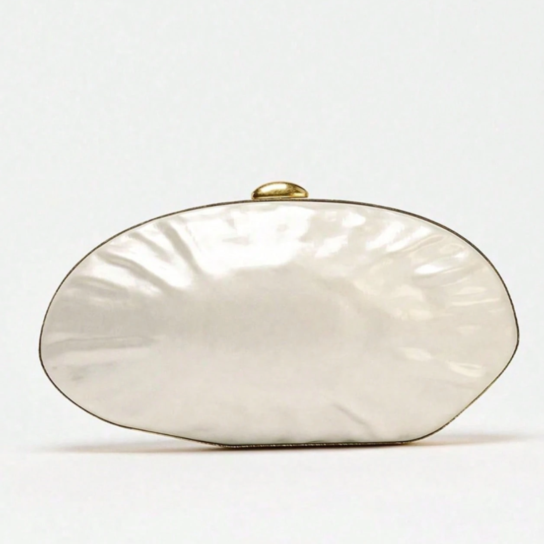 Conch Pearl Clutch