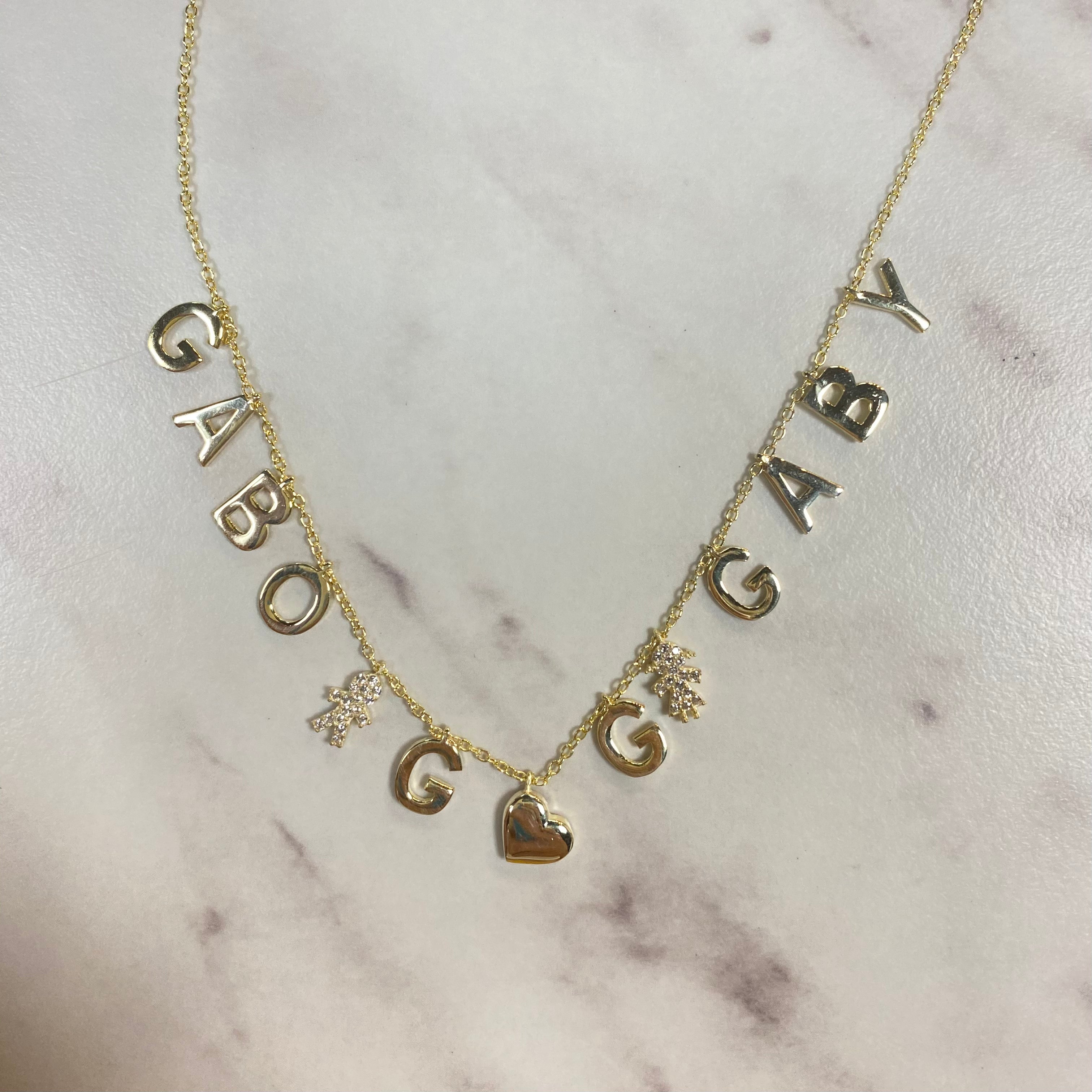 Block Name Personalized Chain