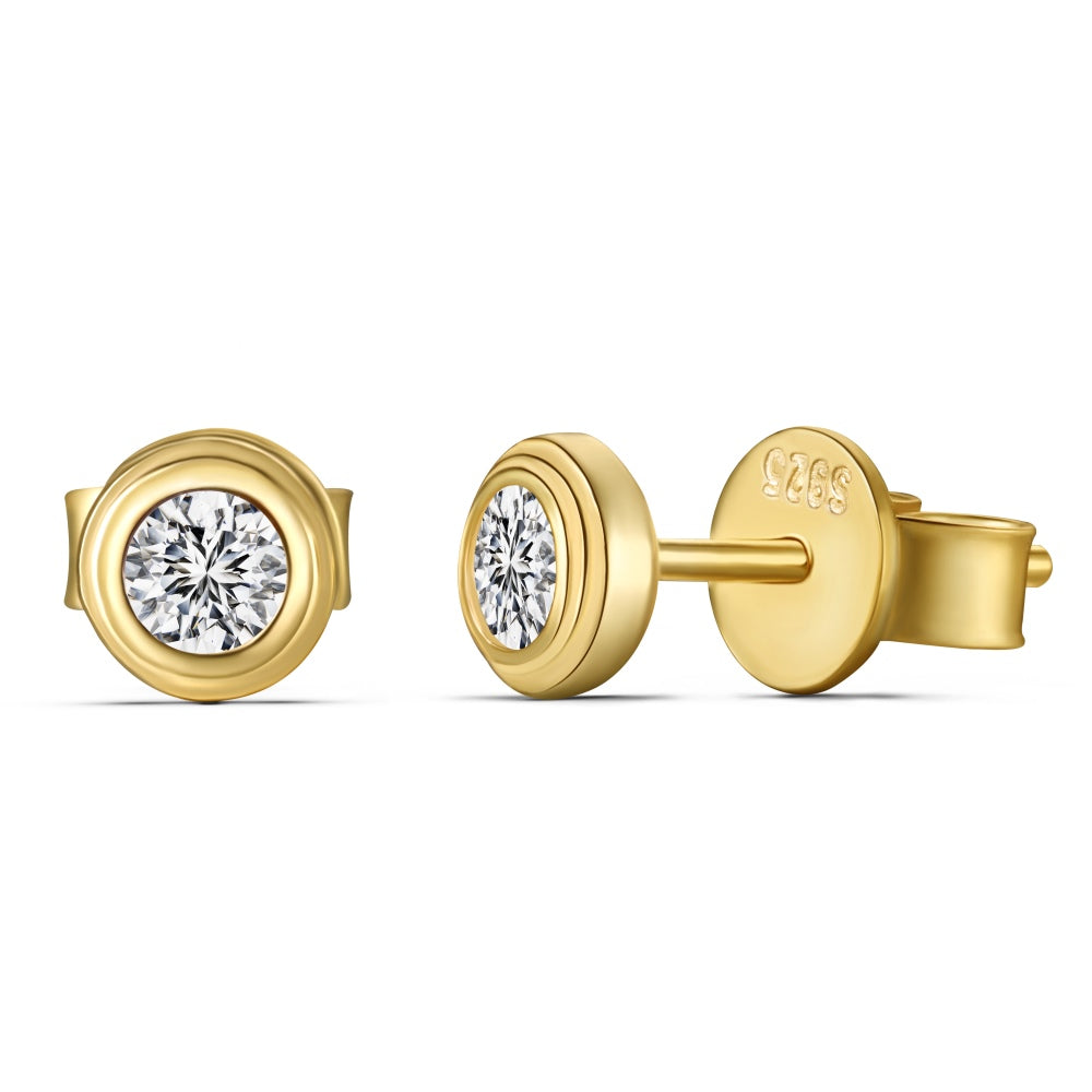 Moissanite Studs