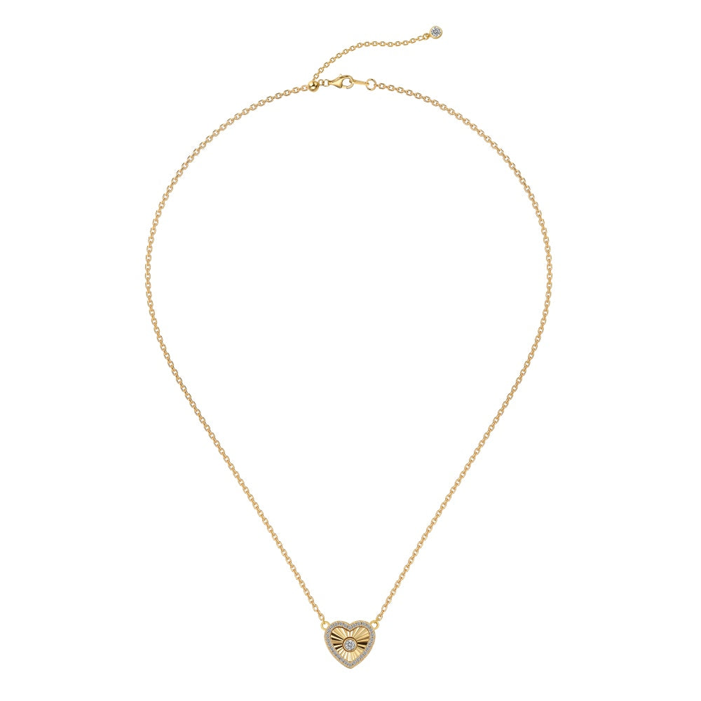 Corazon en Capas Necklace