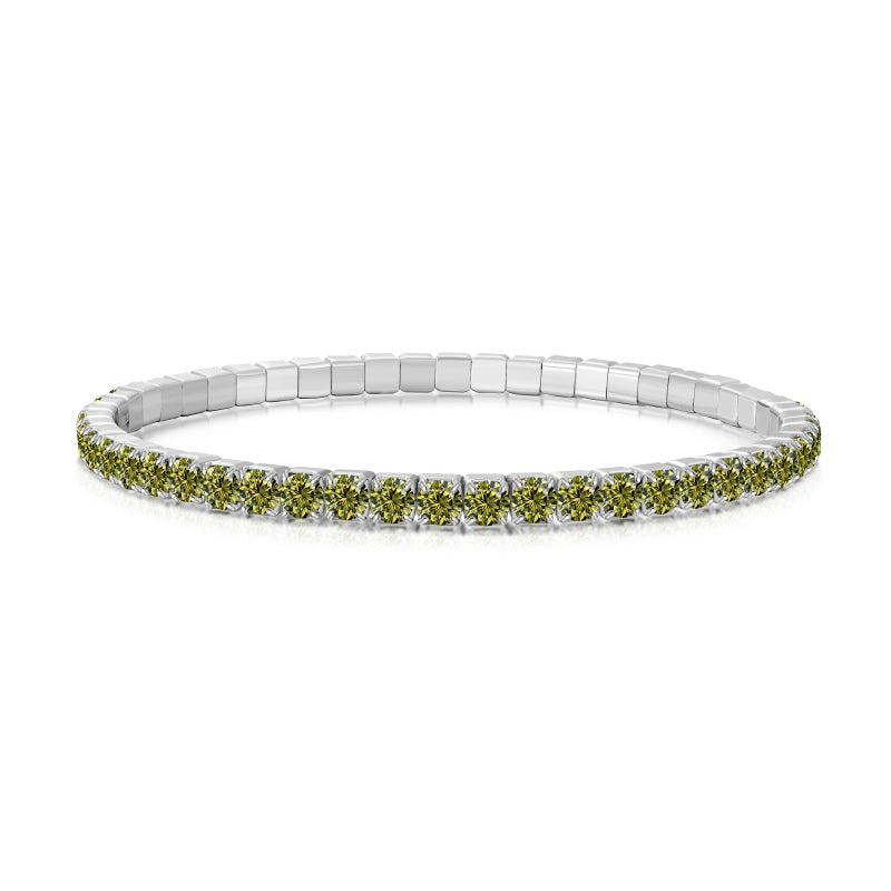 PRE-ORDER Stretchy Silver Edition Peridot green