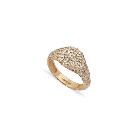 14K Bianca Diamond ring